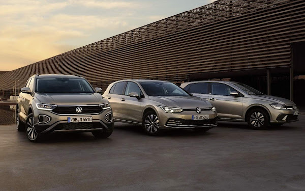 Golf, Polo e T-Roc ganham versão MOVE na Europa